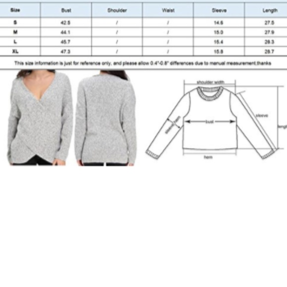 PALIN Cross Front Wool Sweater - Picture 6 of 6